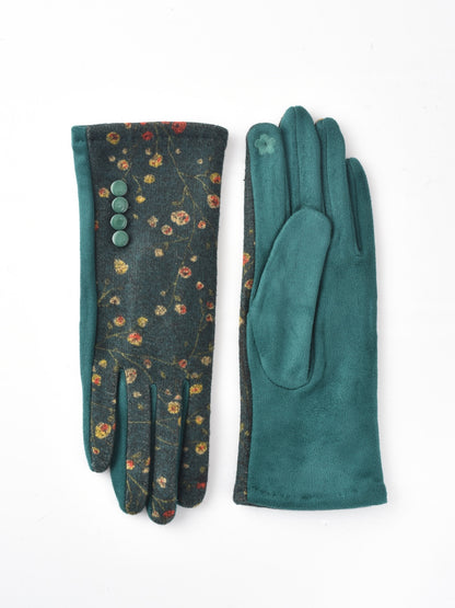Gloving - Winter Floral Touchscreen Warm Gloves