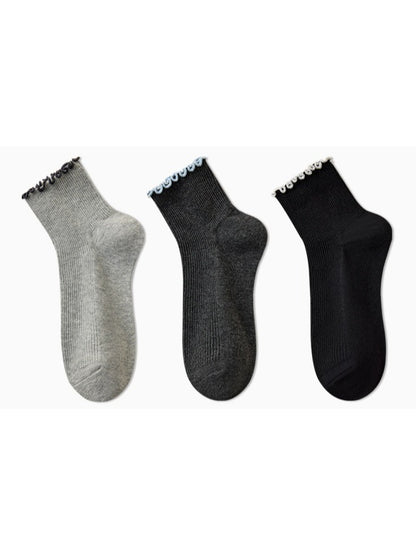 Rufia - Ribbed Crew Essential Socks