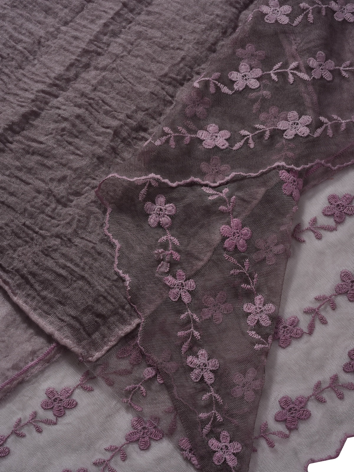 Scarvii - Spring Embroidered Layer Scarf