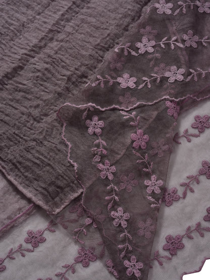 Scarvii - Spring Embroidered Layer Scarf