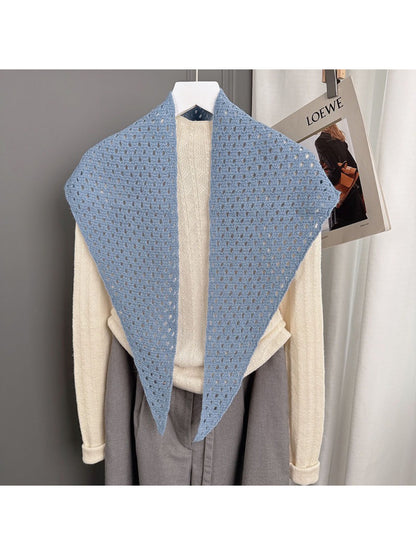 Scarvii - Open Knit Lightweight Tie Scarf