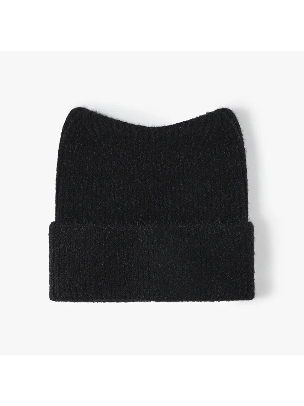 Haila - Peaked Crown Cuffed Knit Beanie