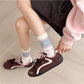 Rufia - Puppy Dog Pattern Cute Mid-Calf Socks