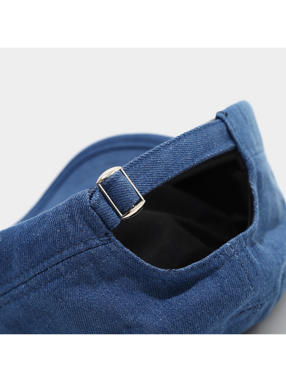 Haila - Flat Top Curved Brim Cadet Cap