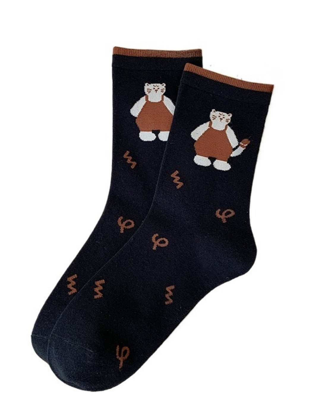 Rufia - Lovely Cartoon-Pattern Winter Socks for Girls