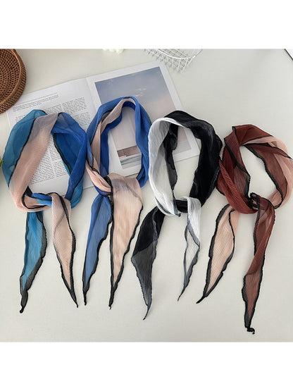 Scarvii - Color Block Triangle Scarf
