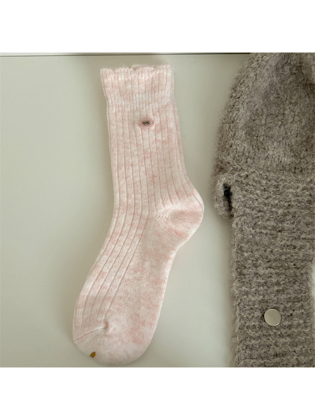 Rufia - Soft Ribbed Socks with Tiny Label