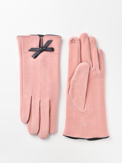 Gloving - Women's Winter Touchscreen Gloves with bow