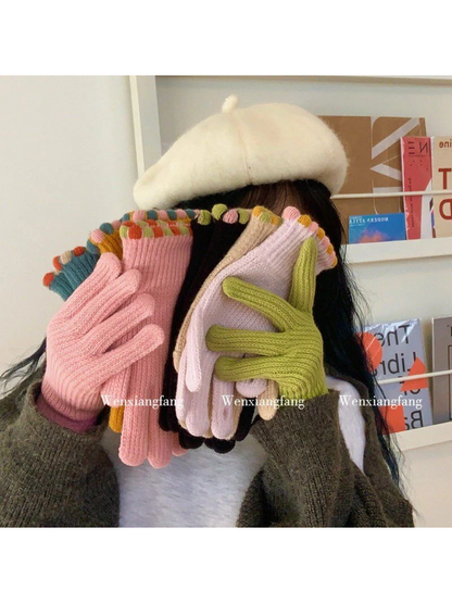 Gloving - Ribbed Knit Touchscreen Gloves