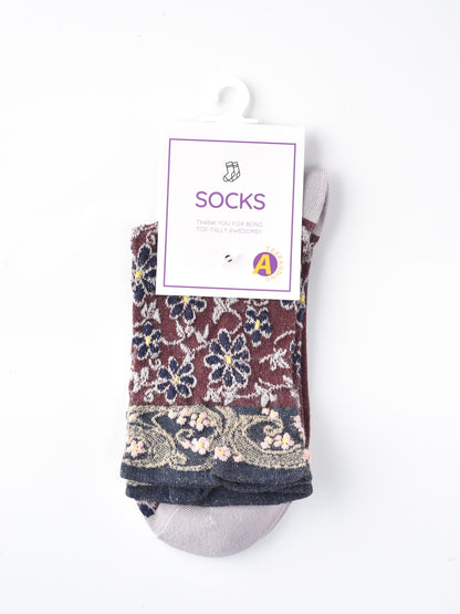 Rufia – Capsule Garden Bloom Crew Socks