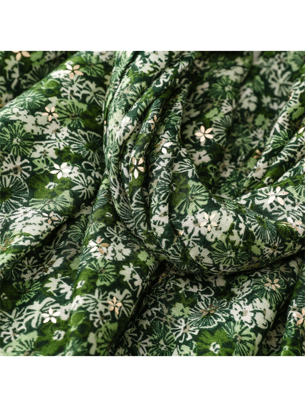 Scarvii - Ditsy Floral Print Scarf