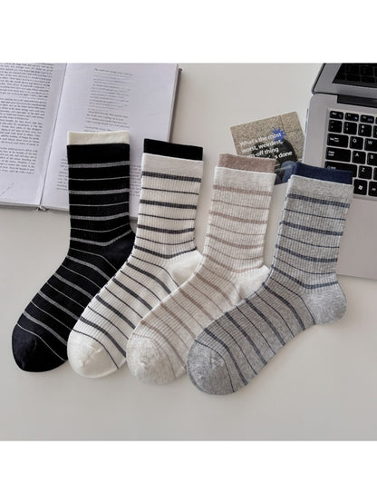 Rufia - Soft Contrast Line Crew Socks product image 1