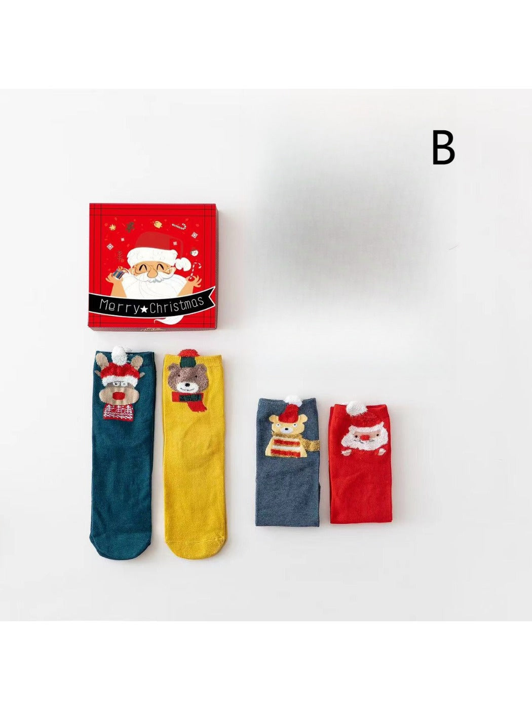Rufia - Christmas Socks Gift Box Set - Cute & Festive