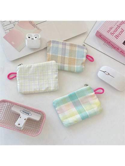 Cosbai - Coin Purse with Leopard & Cats Patterns
