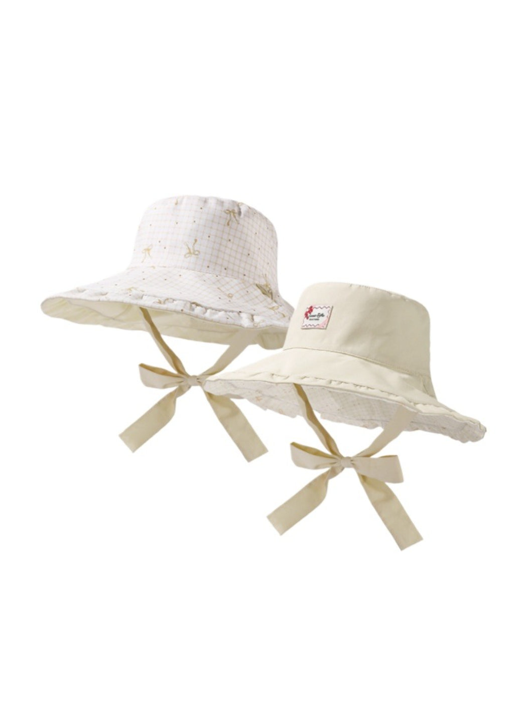Haila bucket hat displayed on white background, showing full shape and pattern