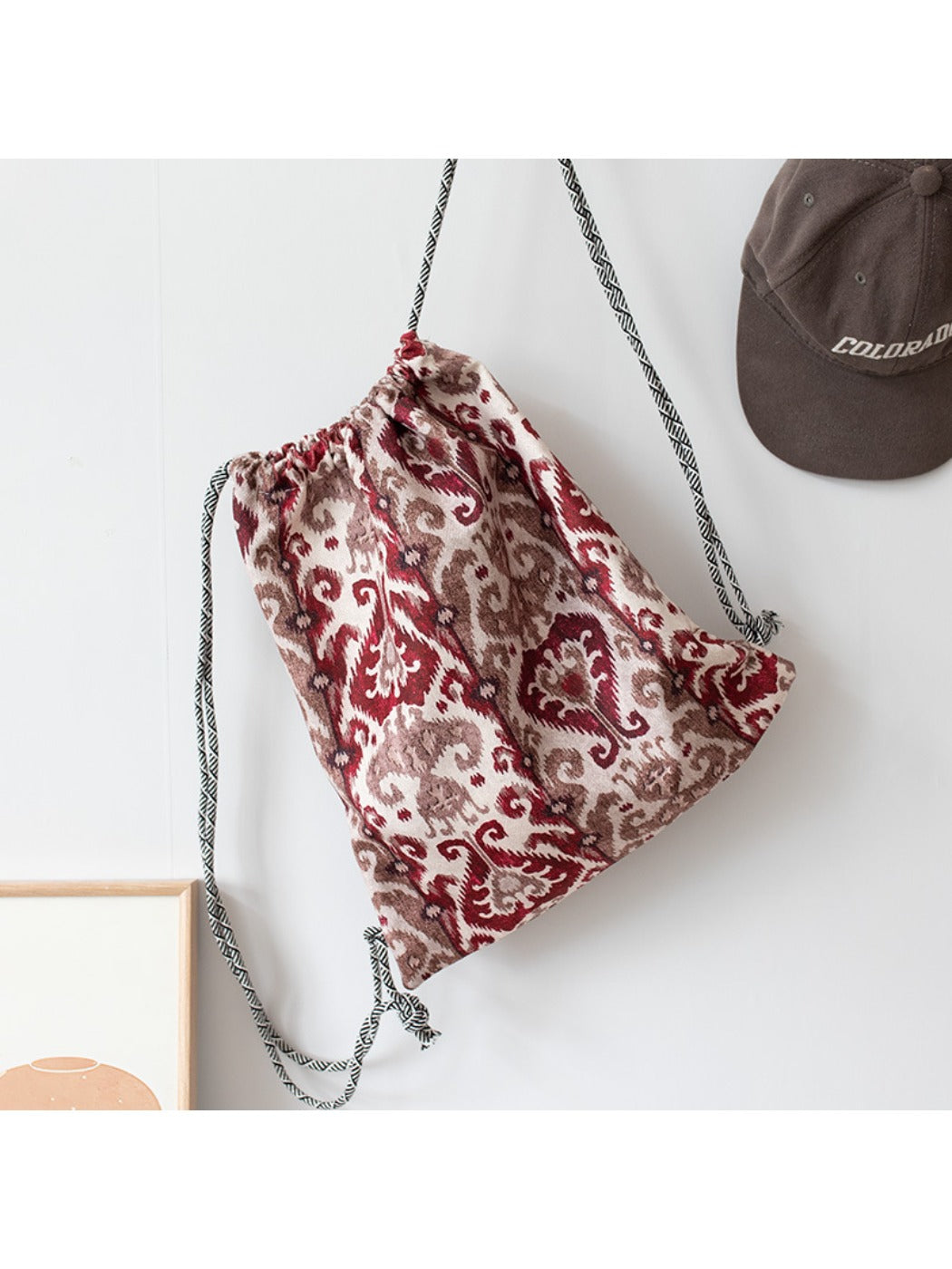 Cosbai -  Boho Drawstring Bag