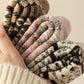 Rufia - Thick Bohemian Pattern Mid-Calf Socks - Soft & Warm