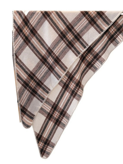 Scarvii - Classic Scarf with Plaid Pattern