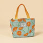 Small Colorblock Jacquard Handbag