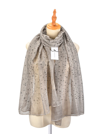 Scarvii - Soft Floral Pattern Scarf
