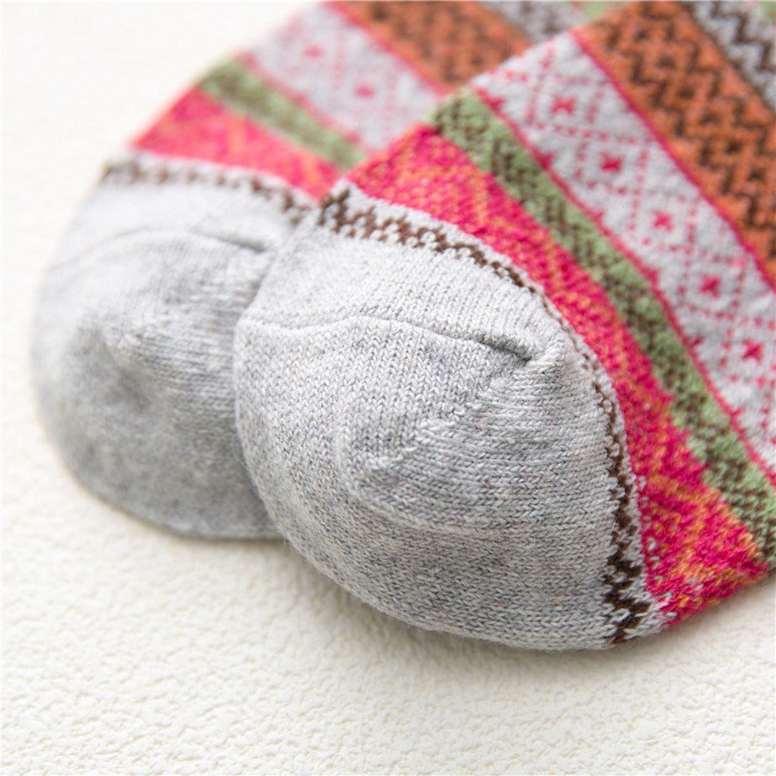 Rufia - 5 Pairs Bohemian Style Socks product image 12