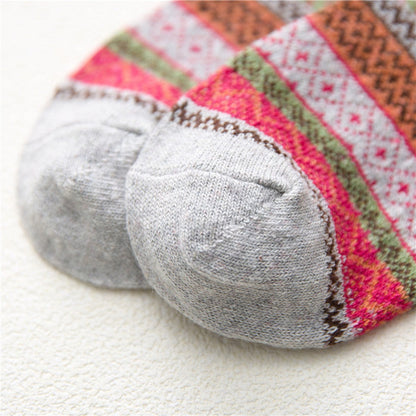 Rufia - 5 Pairs Bohemian Style Socks product image 12