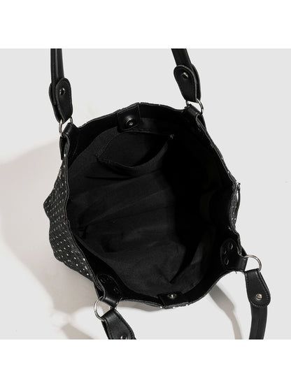 Cosbai - Polka Dot Everyday Shoulder Bag