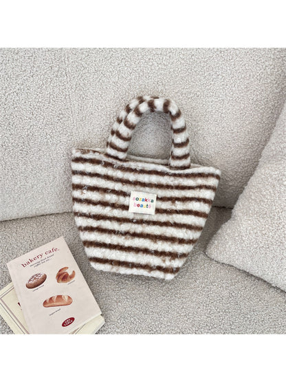 Cosbai - Mini Soft Textured Tote Bag