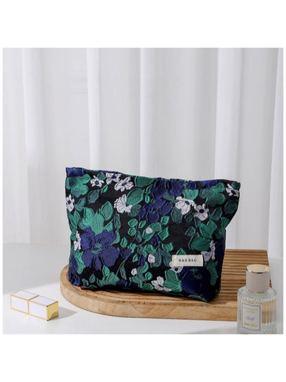 Cosbai - Garden Floral Cosmetic Bag