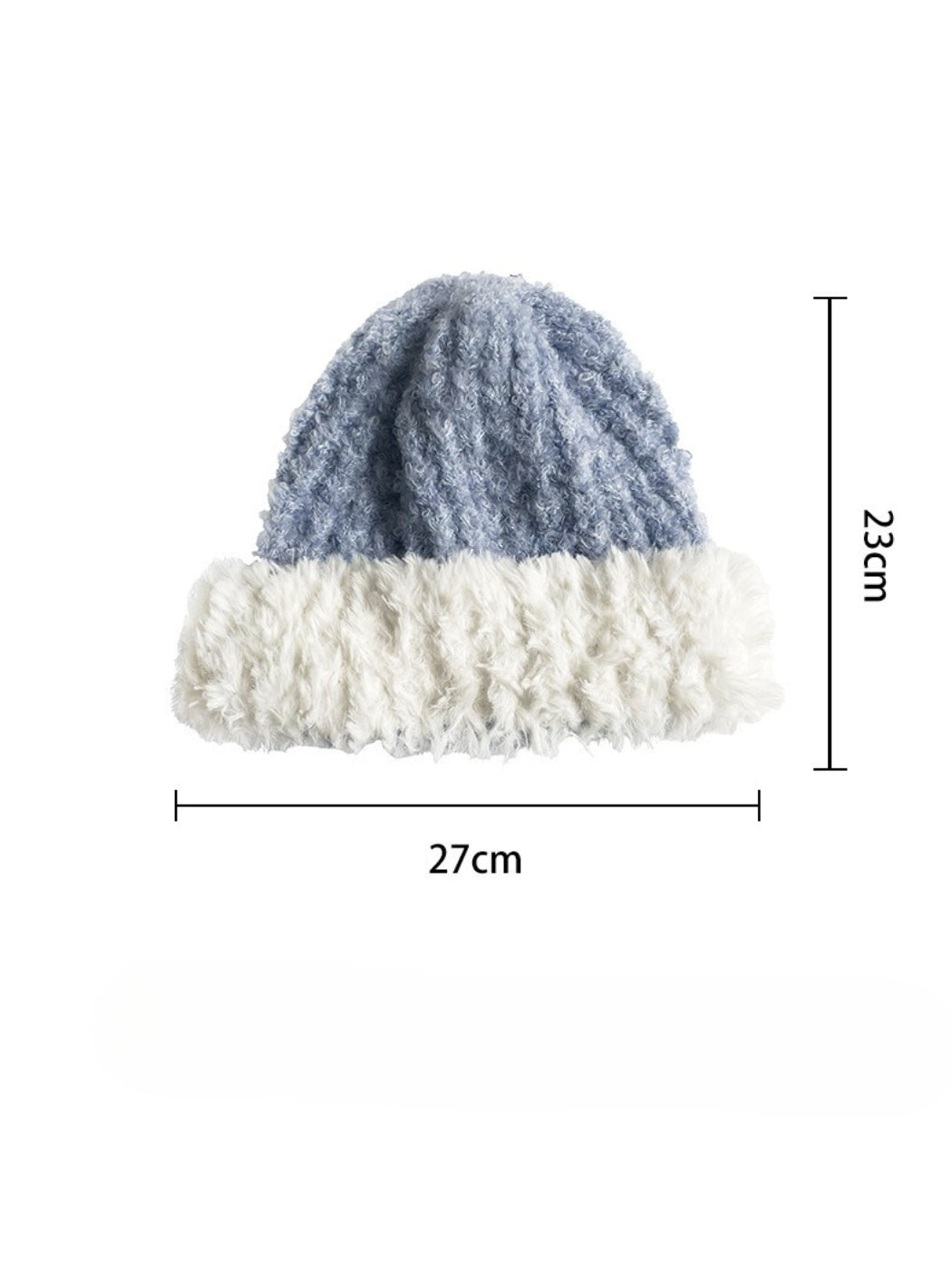 Haila - Soft Plush Cuffed Knit Beanie
