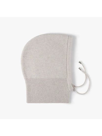 Haila - Drawstring Balaclava Hood with Ribbed Neck