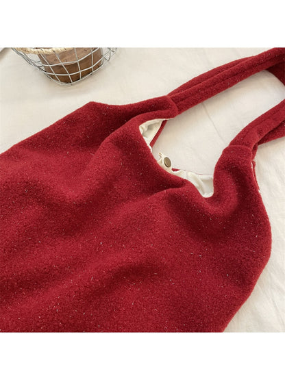 Cosbai - Striped Tote Bag for Women