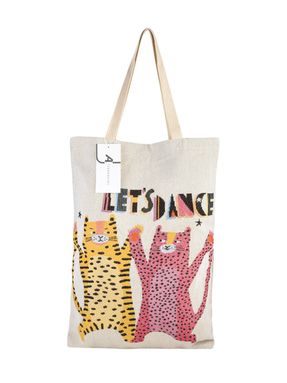 Cosbai - Vintage Camping Tote Bag
