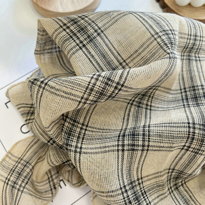 Scarvii - Plaid Triangle Headband