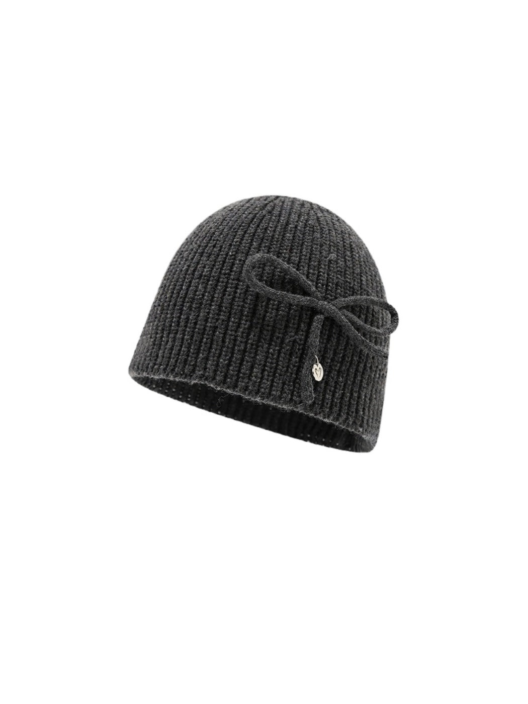 Haila – Knitted Beanie with Bow