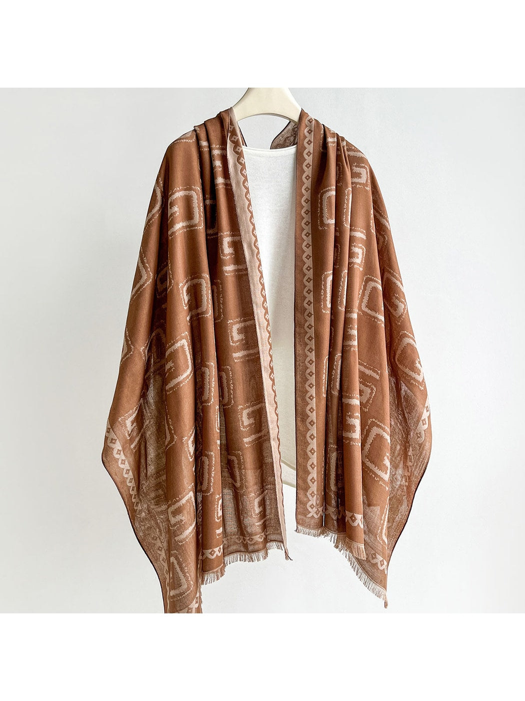 Scarvii - Summer Huiwen Pattern Wrap Scarf