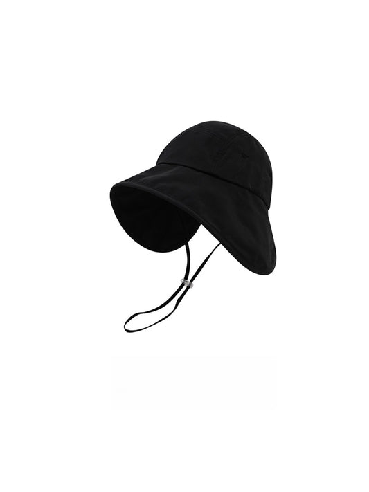 Haila - Wide Brim Solid Bucket Hat - image 2
