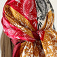 Scarvii - 24" Summer Classic Paisley Print Square Scarf