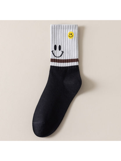 Rufia - Playful Smiley Face Everyday Crew Socks product image 6