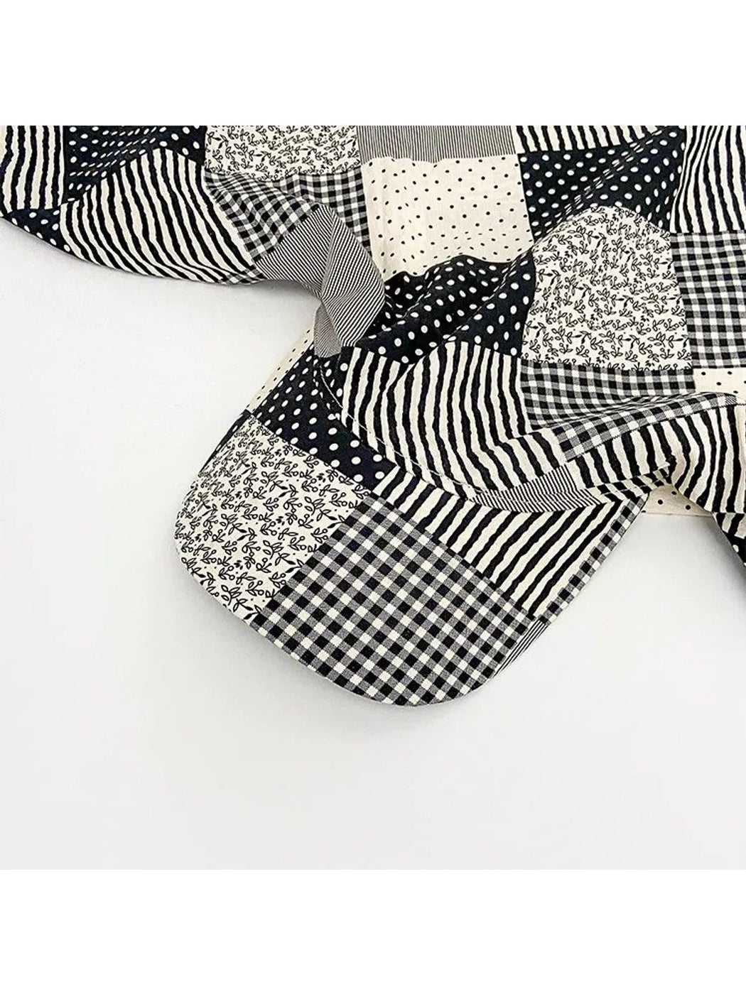 Haila - Patchwork Print Headscarf Cap