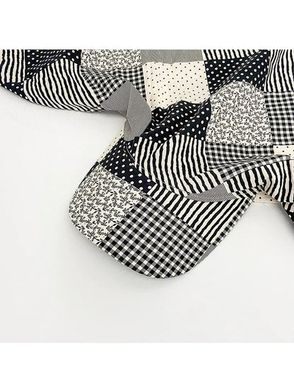 Haila - Patchwork Print Headscarf Cap