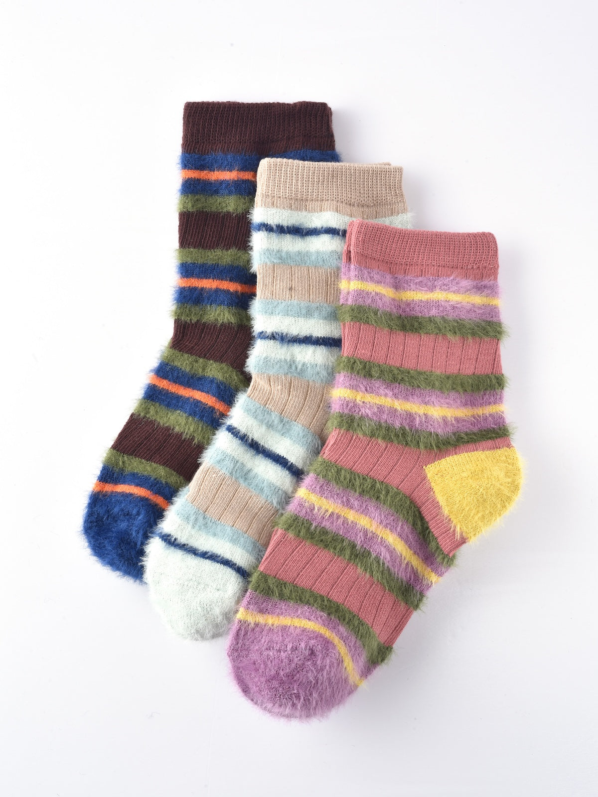 Rufia - Thick Striped Winter Warm Socks