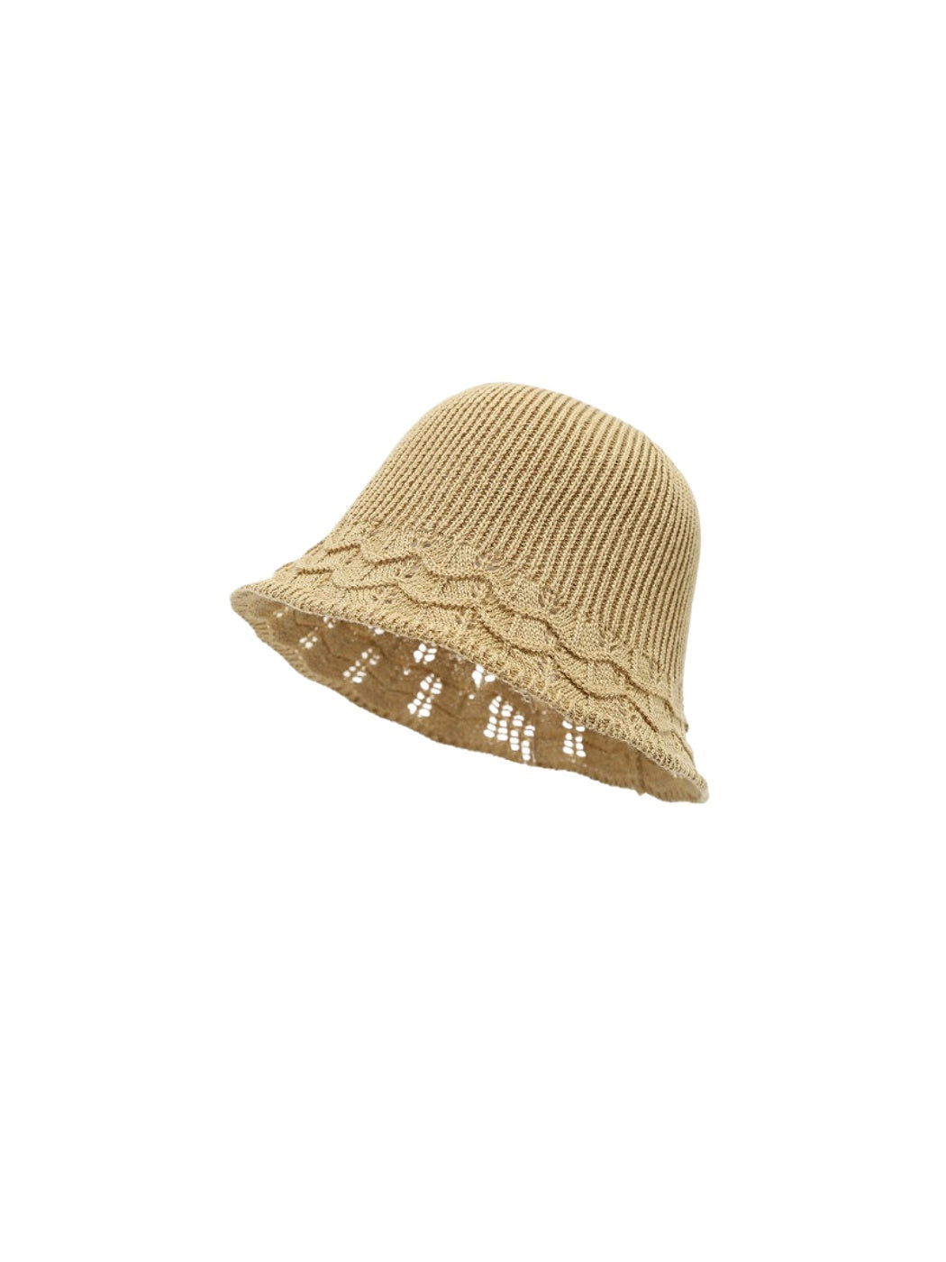 Haila - Soft Rib Texture Trim Bucket Hat
