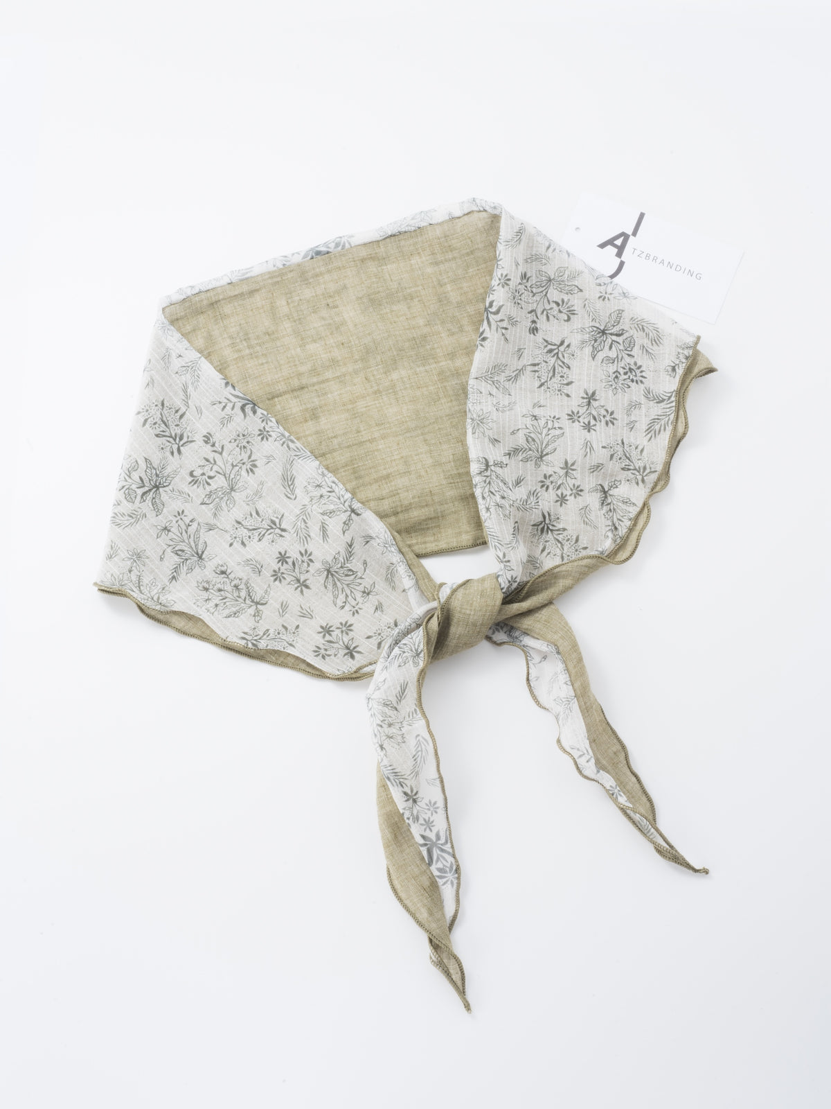 Scarvii - Boho Floral Triangle Bandana Scarf