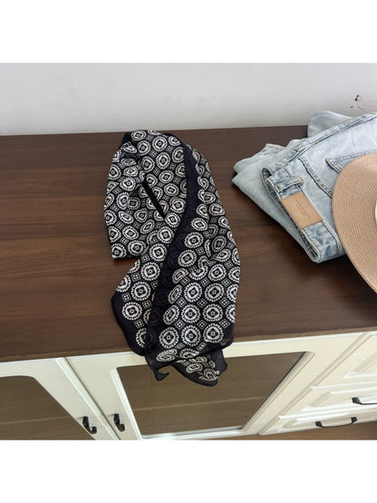 Scarvii Bohemian Medallion Pattern Scarf