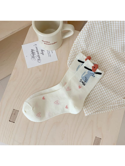Rufia - Cute Cartoon Animal Crew Socks product image 7
