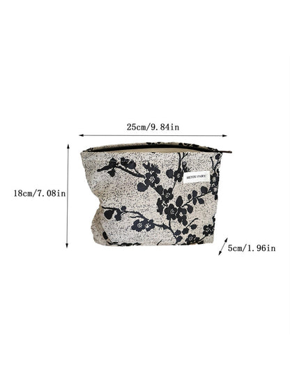 Cosbai - Plum Blossom Pattern Cosmetic Bag