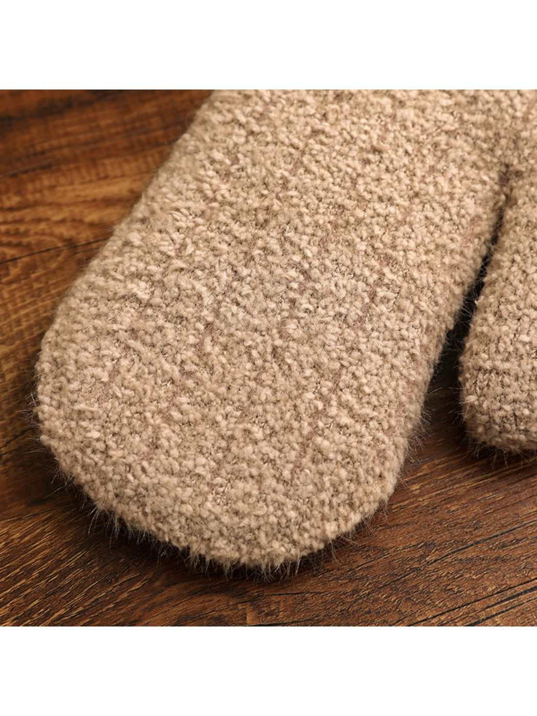 Gloving - Women's Winter Solid Color Plush Mittens