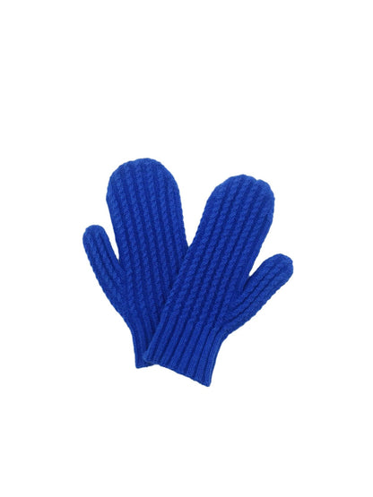 Gloving - Ribbed Knit Winter Mittens