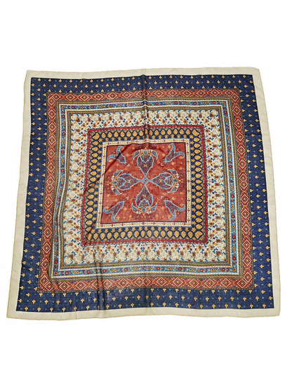 Scarvii - Vintage Paisley Border Scarf